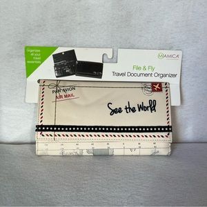 Miamica File & Fly Travel Document Organizer